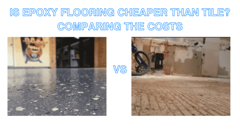 Is Epoxy Flooring Cheaper Than Tile? Comparing The Costs